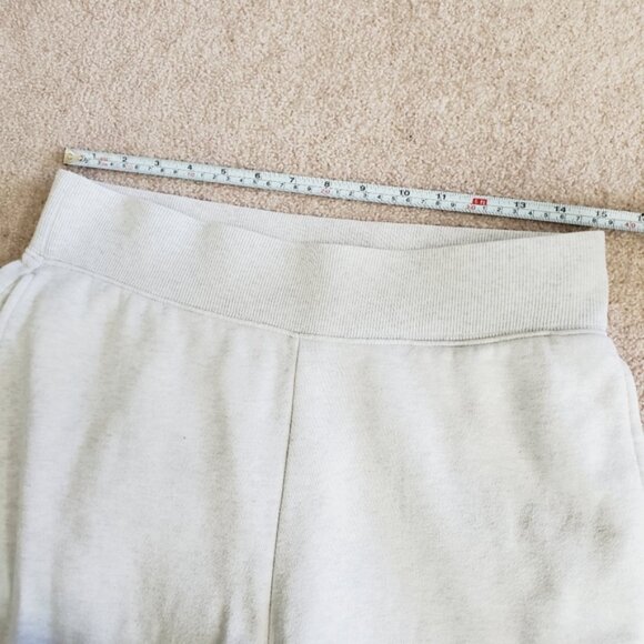 Aritzia Tna Cozy AF Light Grey Tapered Cotton Lounge Sweatpants M - Picture 5 of 8